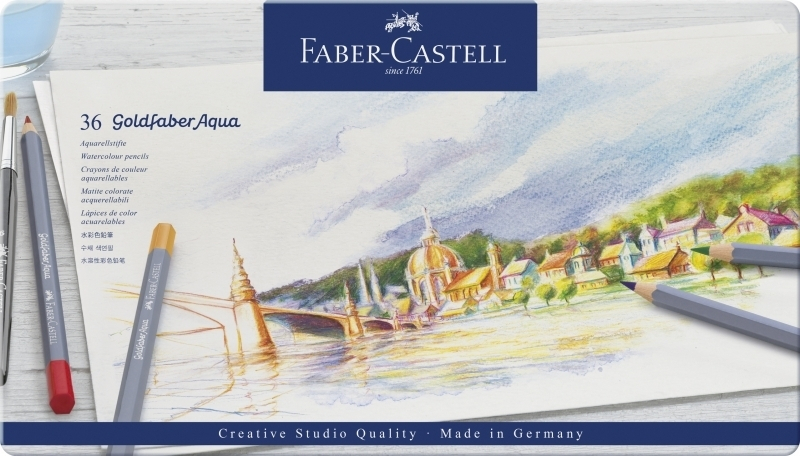 Карандаши акварельные Faber-Castell Goldfaber Aqua