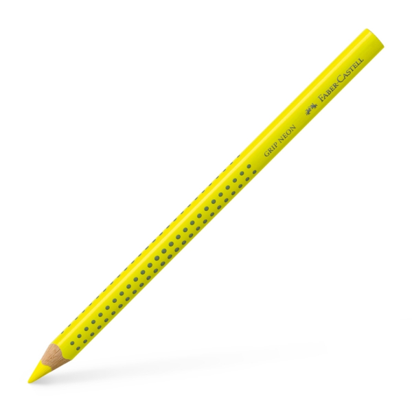 Текстурный маркер Faber-Castell Jumbo Grip Neon Yellow